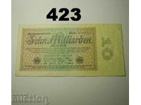 Berlin 10 miliarden mark 1923 aXF Germania