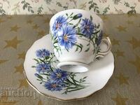 A beautiful Royal VALE double tea set