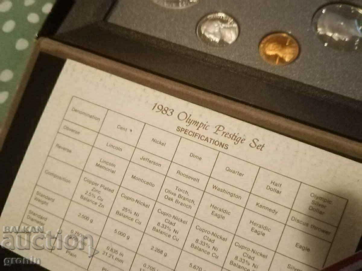 Delivery of UNC,1983,USA,Silver,Olympic lot eagle,Coins,USA,Dollar Delivery of UNC,1983,USA,Silver,Olympic lot eagle,Coins,USA,Dollar