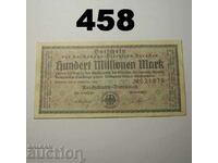 Dresden 100 millionen mark 1923 VF+ Germany