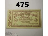 Berlin 50 millionen mark 1923 XF+ Germany