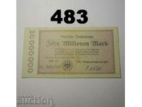 Berlin 10 millionen mark 1923 AUNC Germany