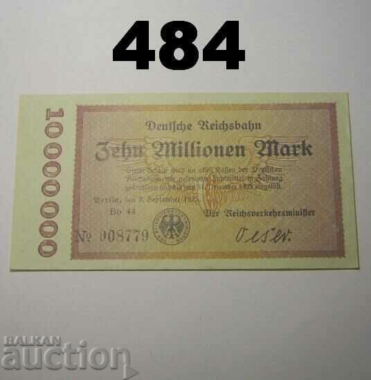 Berlin 10 millionen mark 1923 XF+ Germany