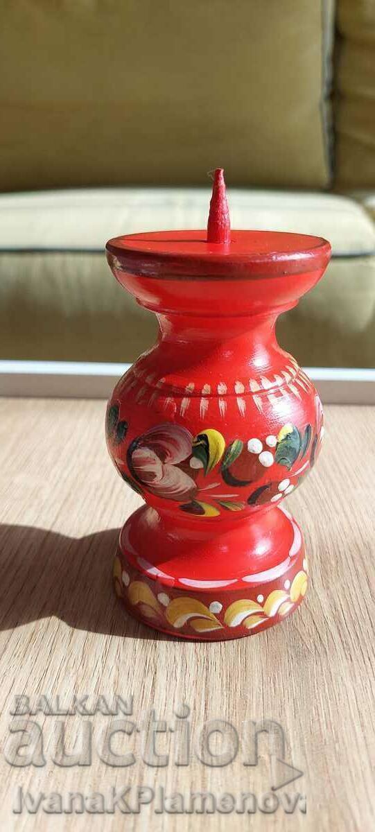 Κηροπήγιο από ξύλο με τιμή 16.00 BGN | € 8.18 Κηροπήγιο από ξύλο με τιμή 16.00 BGN | € 8.18