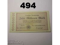 Berlin 10 millionen mark 1923 XF+/AUNC Germany