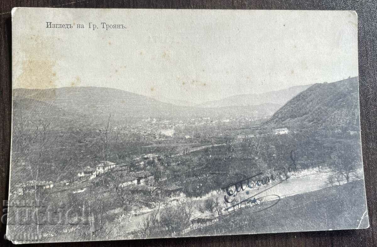 4573 Regatul Bulgariei Troian 1916 Troian timbru de cenzură