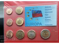 Liechtenstein - SET of 8 proof euro coins 2004