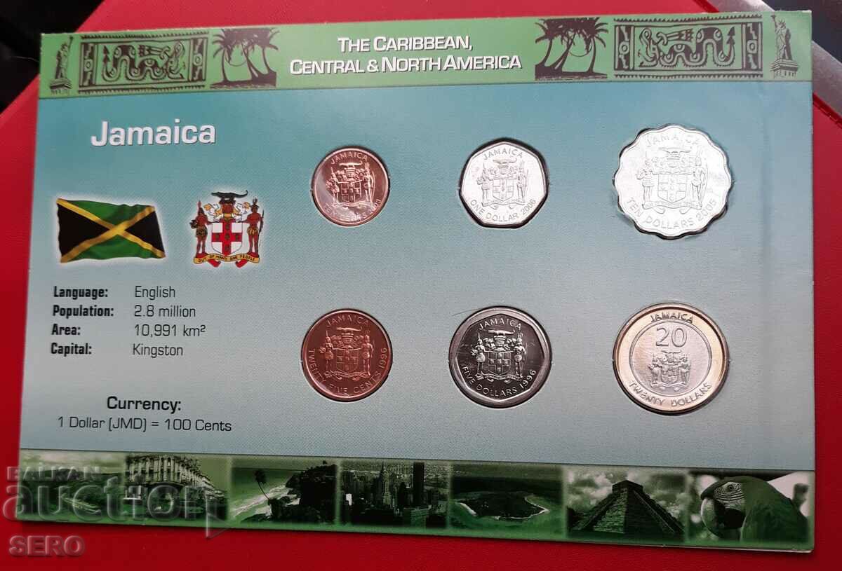 Island of Jamaica - SET of 6 coins 1996-2006