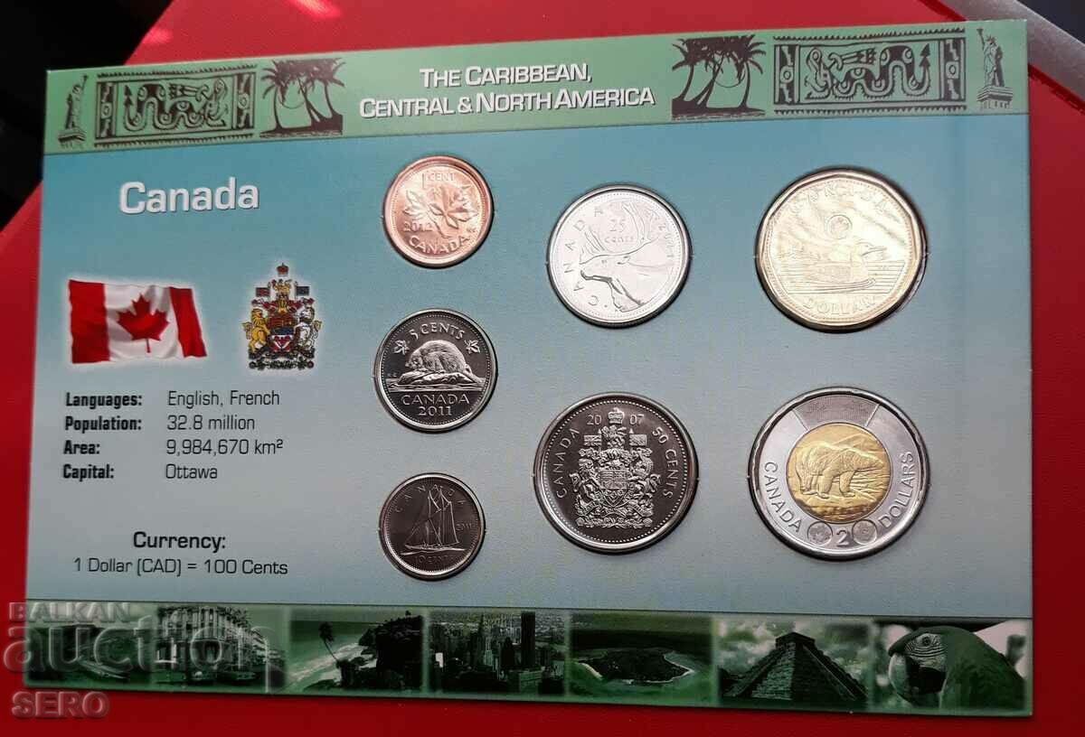 Canada- SET de 7 monede 2007-2013