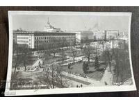 4596 Bulgaria Sofia BNB building and the city Garden of the 1950s