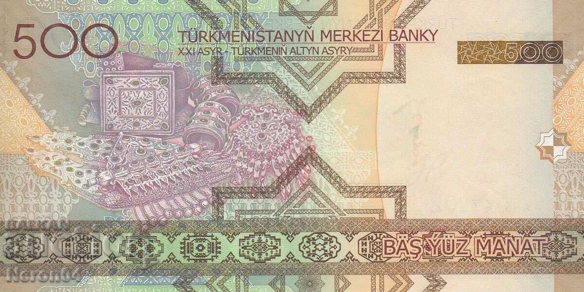 500 manat 2005, Turkmenistan with price € 5.15 | 10.07 BGN
