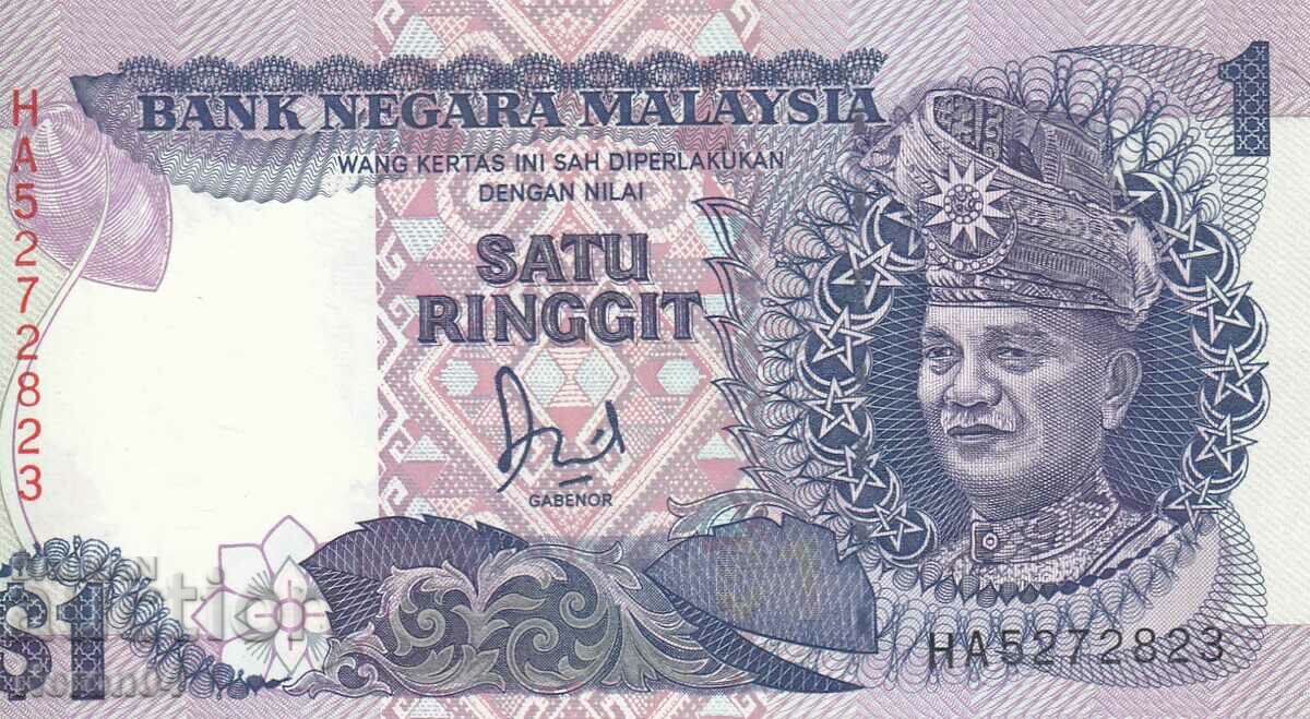 1 Ringgit 1986-89, Malaezia