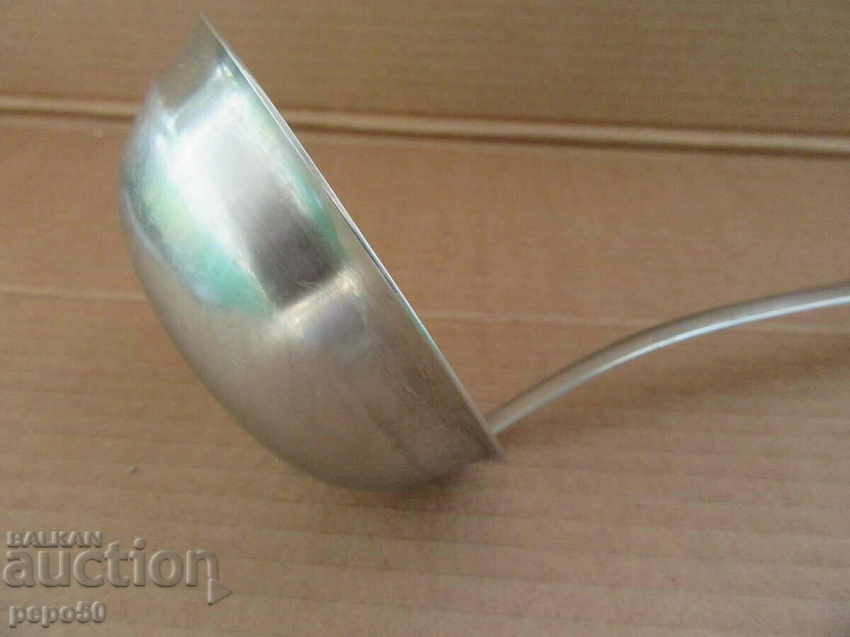 LARGE KITCHEN STAINLESS STEEL LADLE with price 12.00 BGN | € 6.14 LARGE KITCHEN STAINLESS STEEL LADLE with price 12.00 BGN | € 6.14
