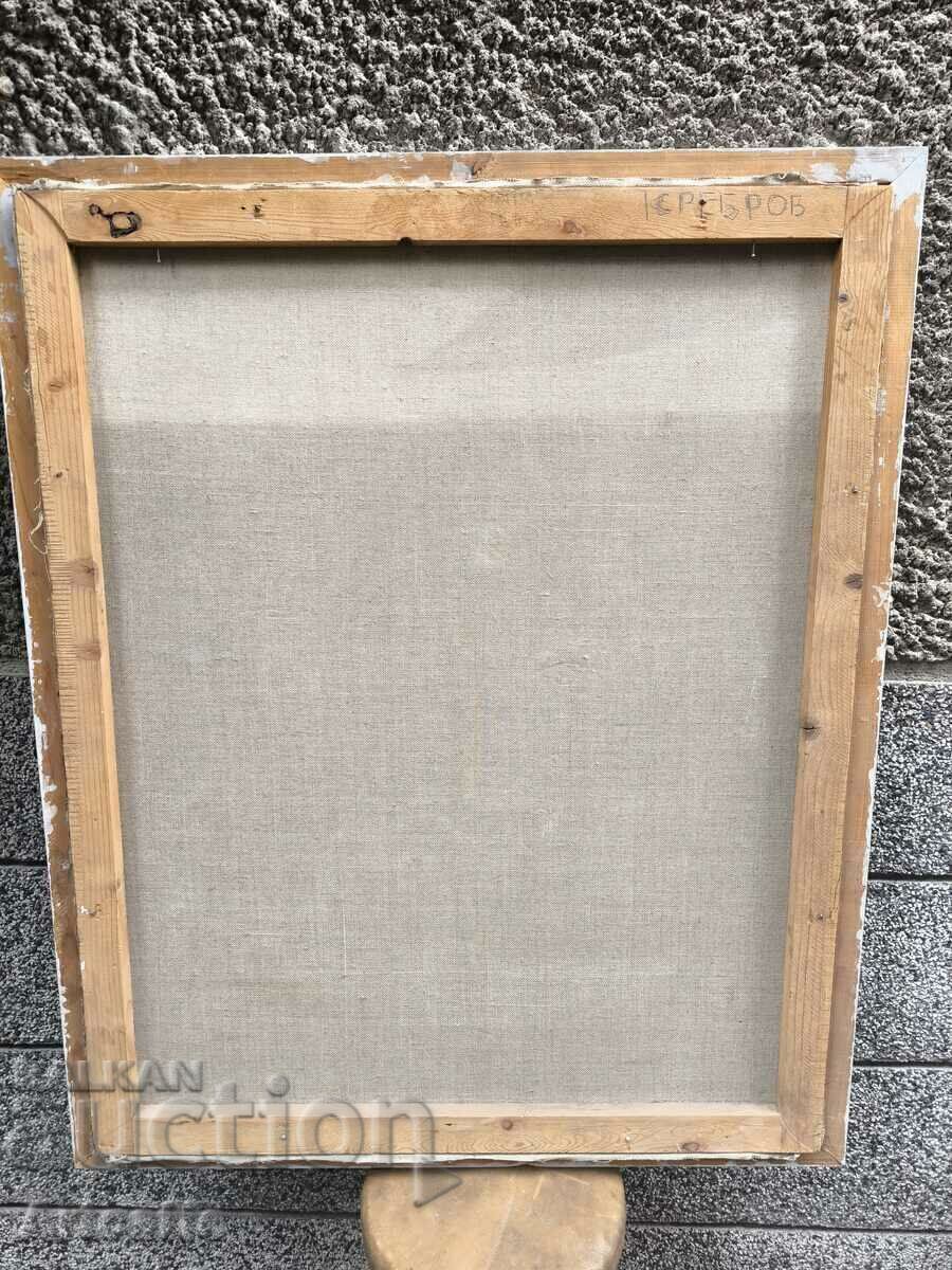 Mariana Genova - male portrait, oil on canvas - 5