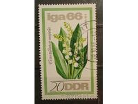 Germany/GDR 1966 Flora/Flowers Kleimo