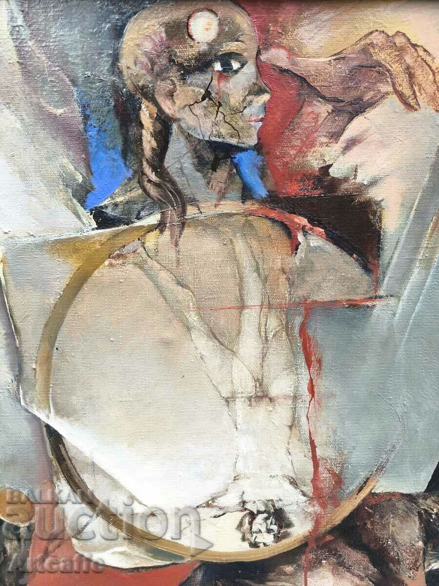 Mariana Genova - Omul Vetruvian, ulei pe pânză - 7