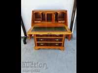 Beautiful vintage solid wood desk!!!