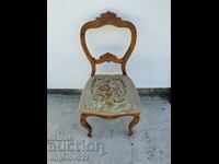 Beautiful vintage solid wood chair