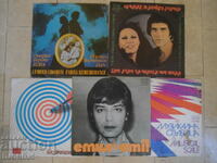 Gramophone records, large, 5 pieces