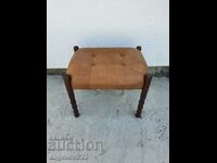 Vintage solid wood stool!