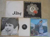 Lili Ivanova, gramophone records, large, 5 pieces