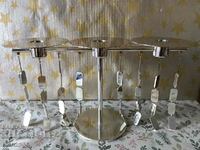 Metal candle holder