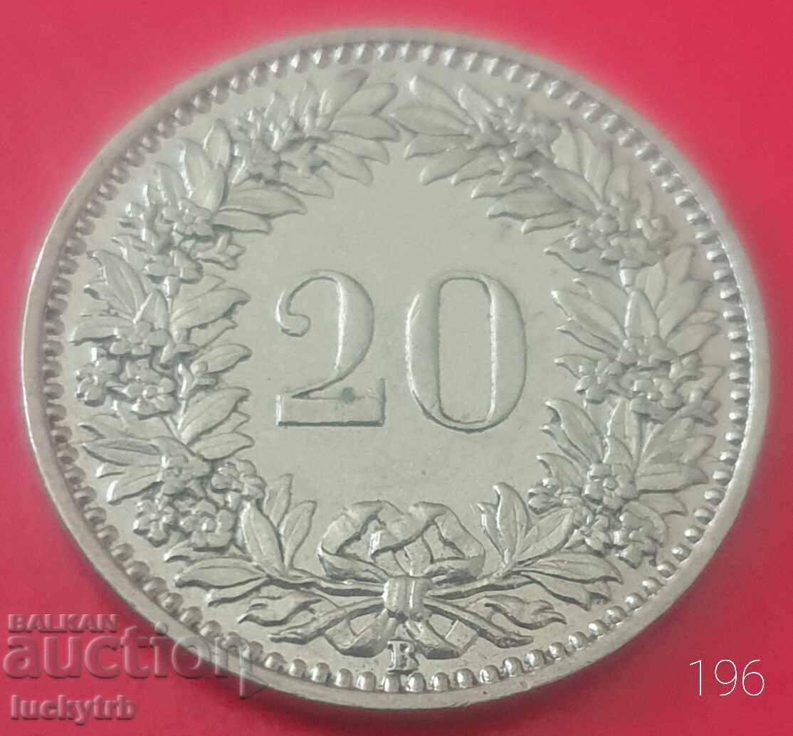 20 rapenes 1933 - Switzerland