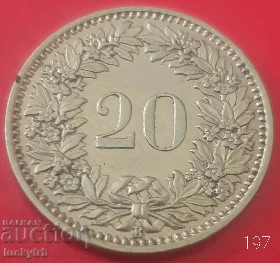 20 рапена 1931 - Швейцария