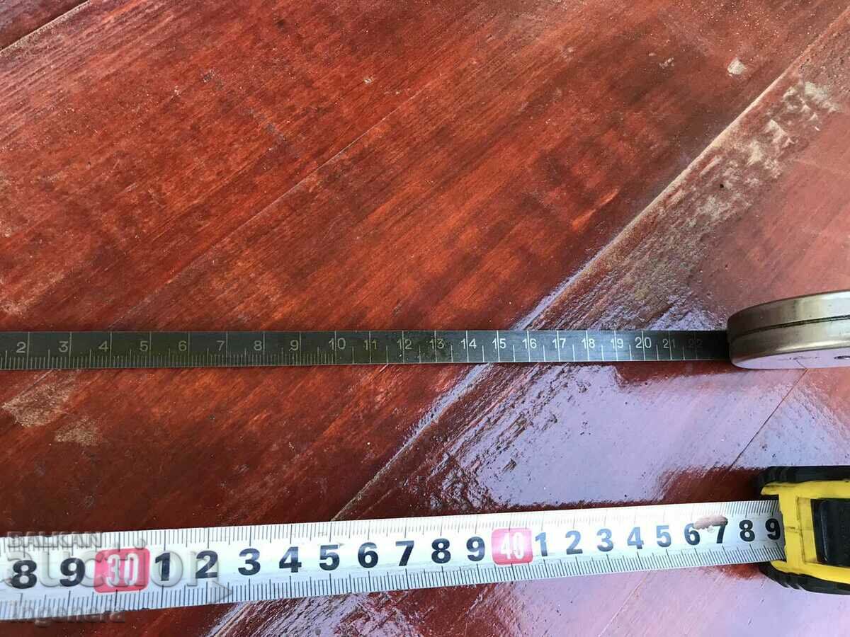 COLLECTOR'S ROLL OF 10 METERS OF METAL MARKERS - 5 COLLECTOR'S ROLL OF 10 METERS OF METAL MARKERS - 5