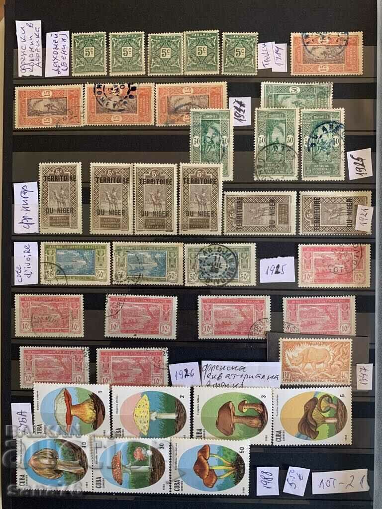 Old foreign stamps (several countries)-Lot-21