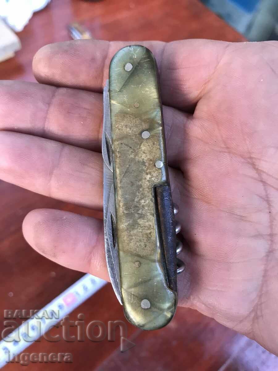 KNIFE LEG FOLDING BLADE IN. THORN MARKING - 6 KNIFE LEG FOLDING BLADE IN. THORN MARKING - 6