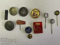 11 badges signs communist factories plants industry