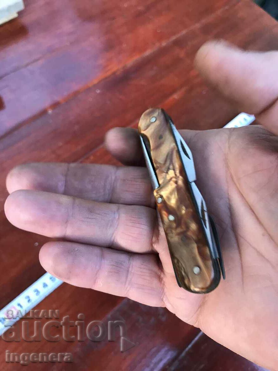 KNIFE KNIFE KANIA ANTIQUE BLADE BUCHAREST - 6