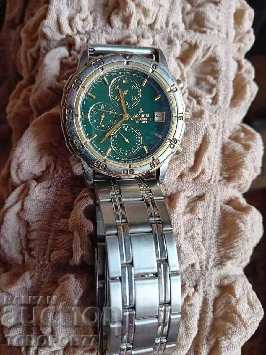 Rare Accurist quartz chronograph