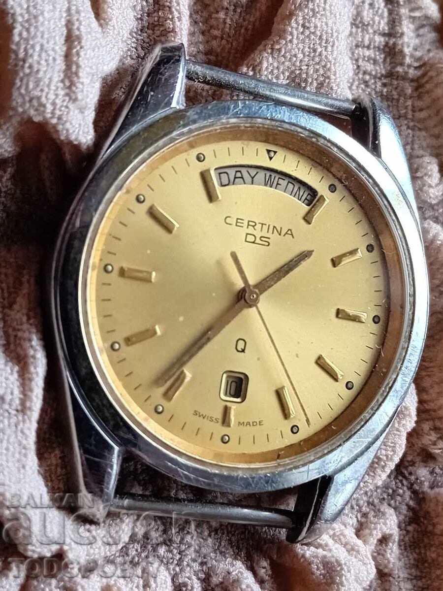 Рядък CERTINA DS quartz chronograph