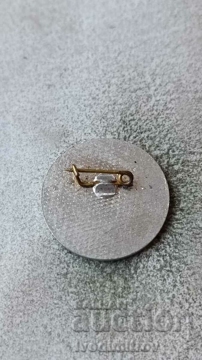 Badge 60 years Prof. of work. from agriculture and hr. prom. with price 4.45 BGN | € 2.28