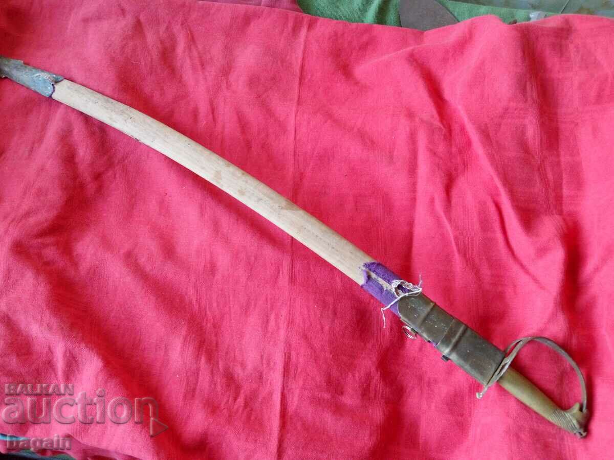 An old Indian sword.