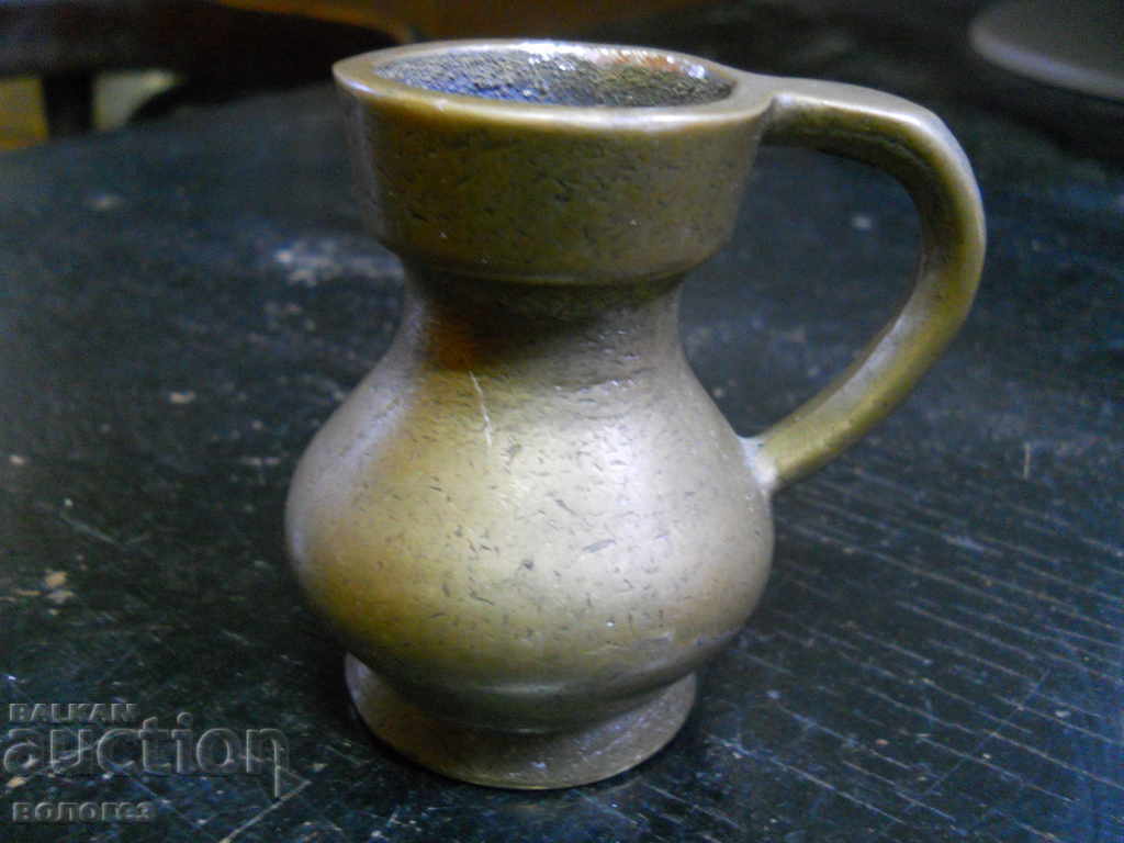 Antique bronze jug