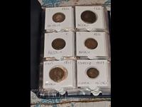 12 old English coins.Rare!!!