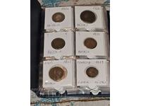 12 old English coins.Rare!!!