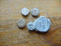 Lead seals - Kingdom of Bulgaria