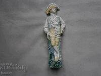 Porcelain biscuit figure 22cm