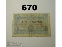 France Foix 1 φράγκο 1915 (/1920/)