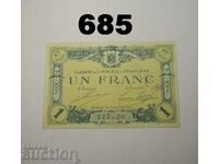 France 1 franc 1915 Angouleme ANNULE