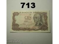 Spania 100 Pesetas 1970 XF