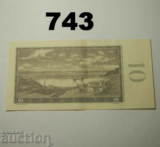 Czechoslovakia 10 Krone 1960 XF+ with price 10.00 BGN | € 5.11 Czechoslovakia 10 Krone 1960 XF+ with price 10.00 BGN | € 5.11
