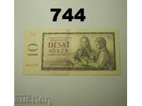 Czechoslovakia 10 Krone 1960 XF+