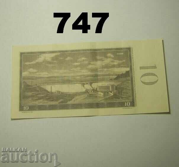 Czechoslovakia 10 Krone 1960 XF+ with price 10.00 BGN | € 5.11 Czechoslovakia 10 Krone 1960 XF+ with price 10.00 BGN | € 5.11
