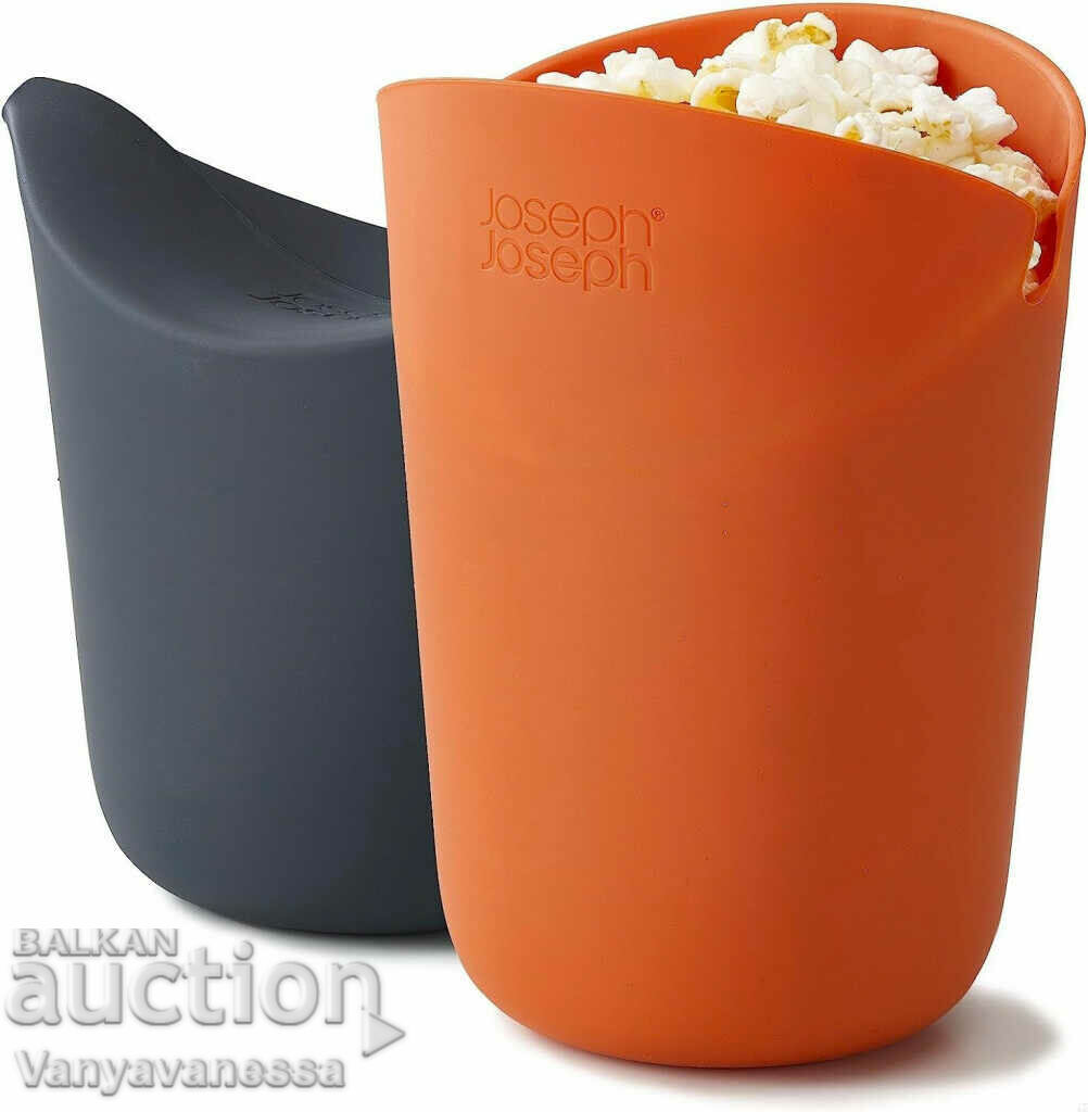 Collapsible One-serving microwave popcorn maker