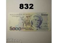 Brazilia 5000 cruzeiros 1992 UNC